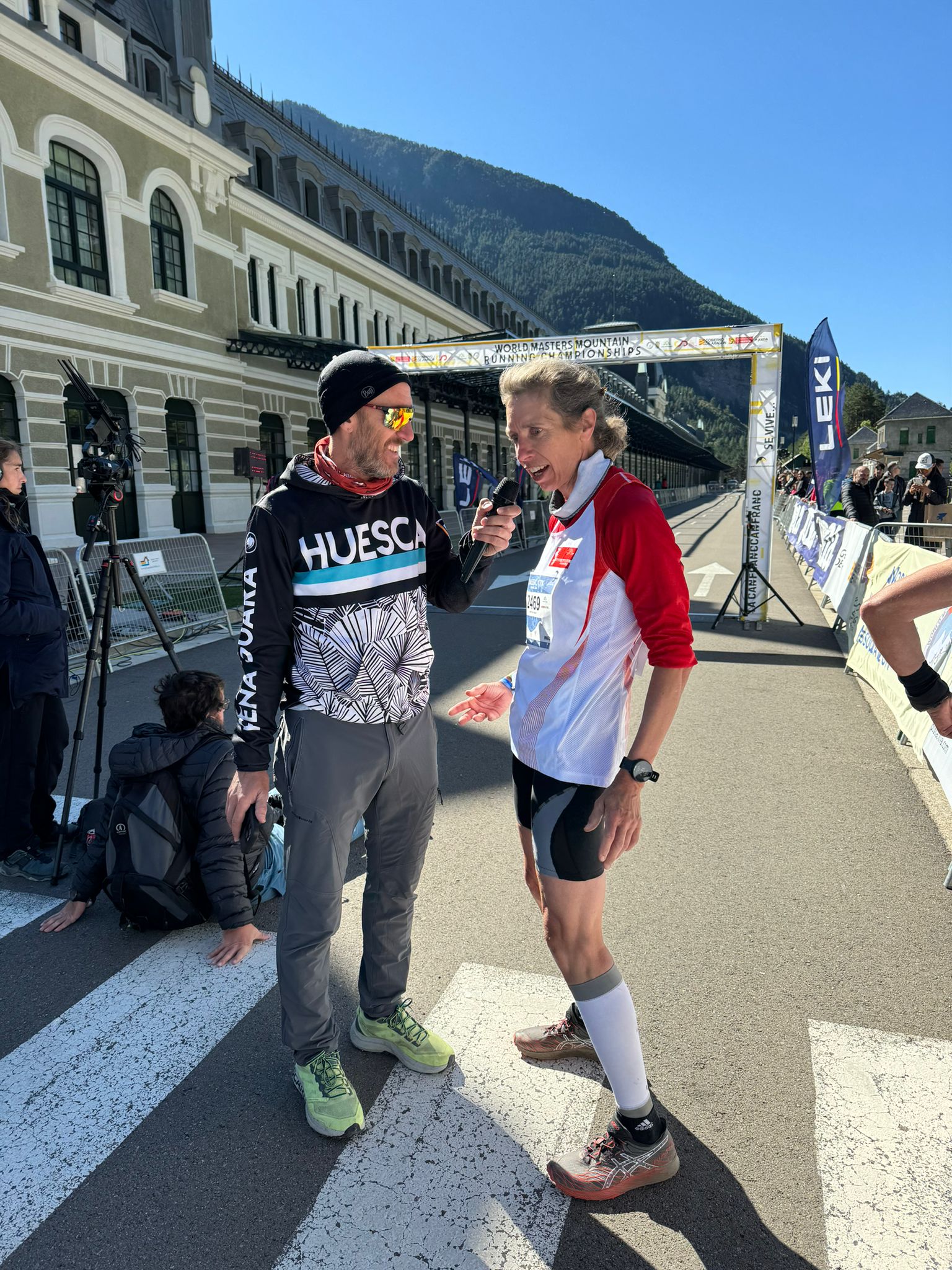 Christines Siegerin-Interview nach dem CLASSIC-Zieleinlauf